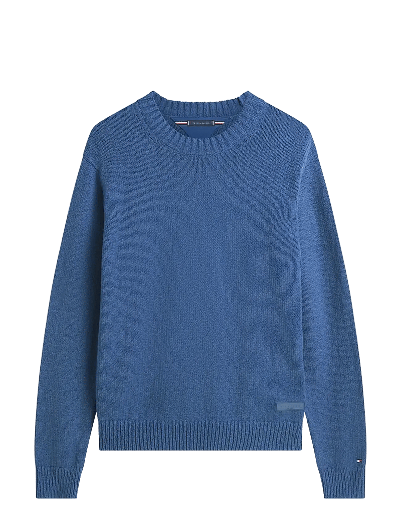 Tommy Hilfiger - SOFT TEXTURED CREW NECK - rund hals - aegean sea - 1