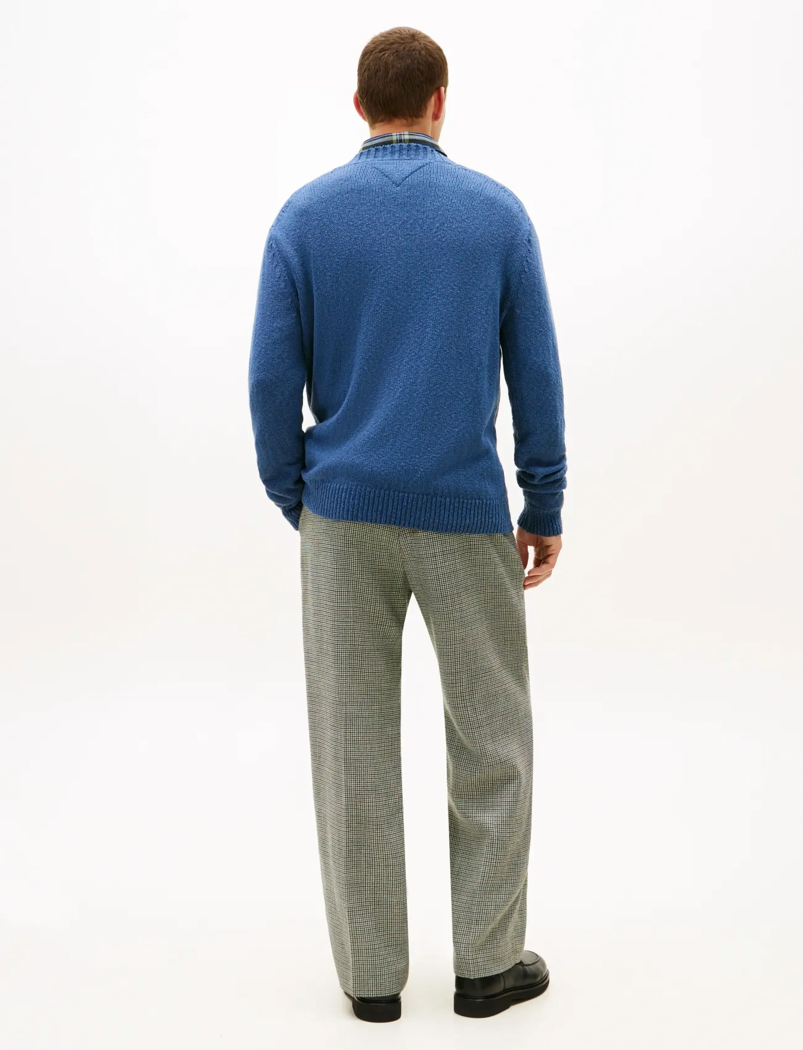 Tommy Hilfiger - SOFT TEXTURED CREW NECK - round necks - aegean sea - 3