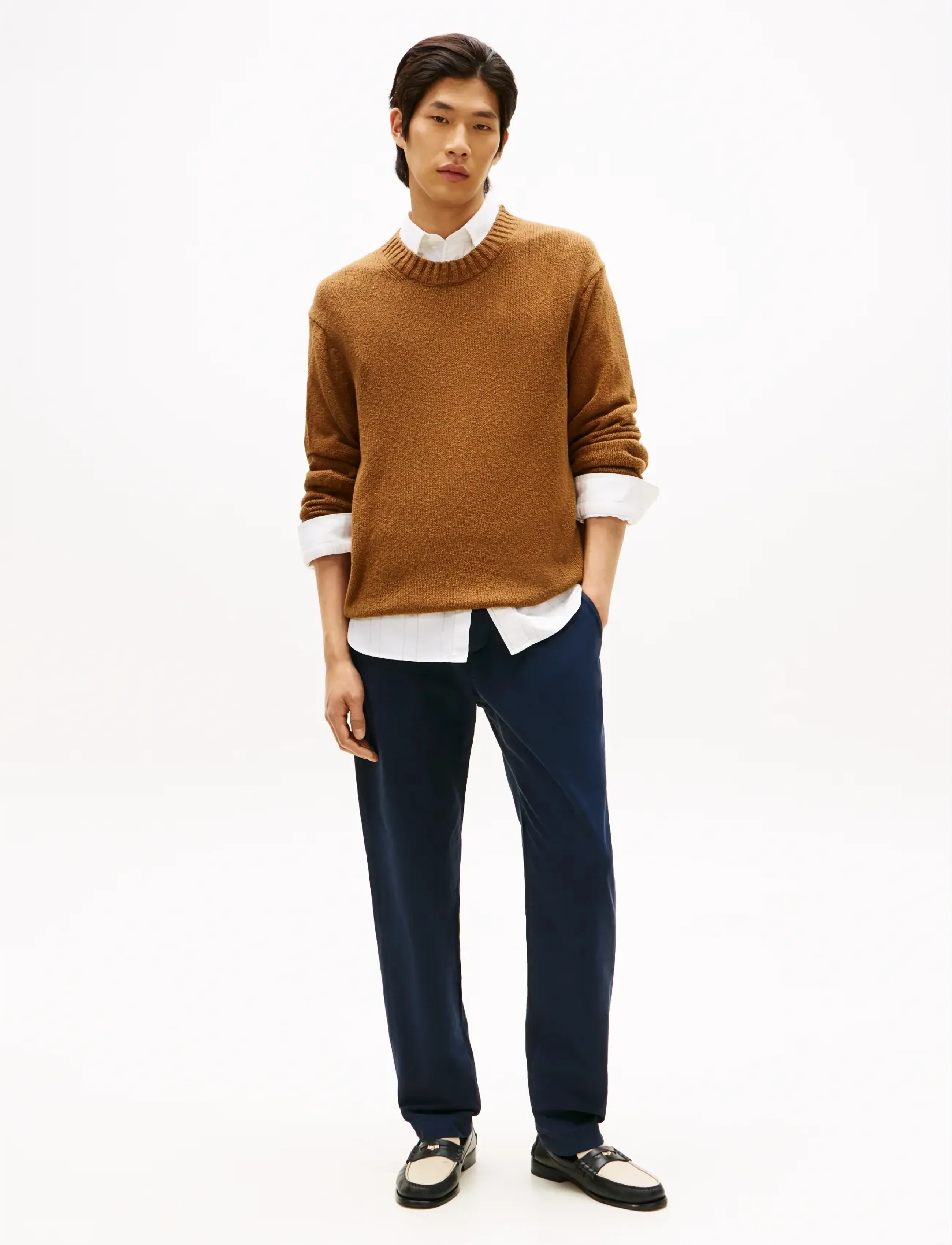 Tommy Hilfiger - SOFT TEXTURED CREW NECK - kudumid - highland khaki - 2