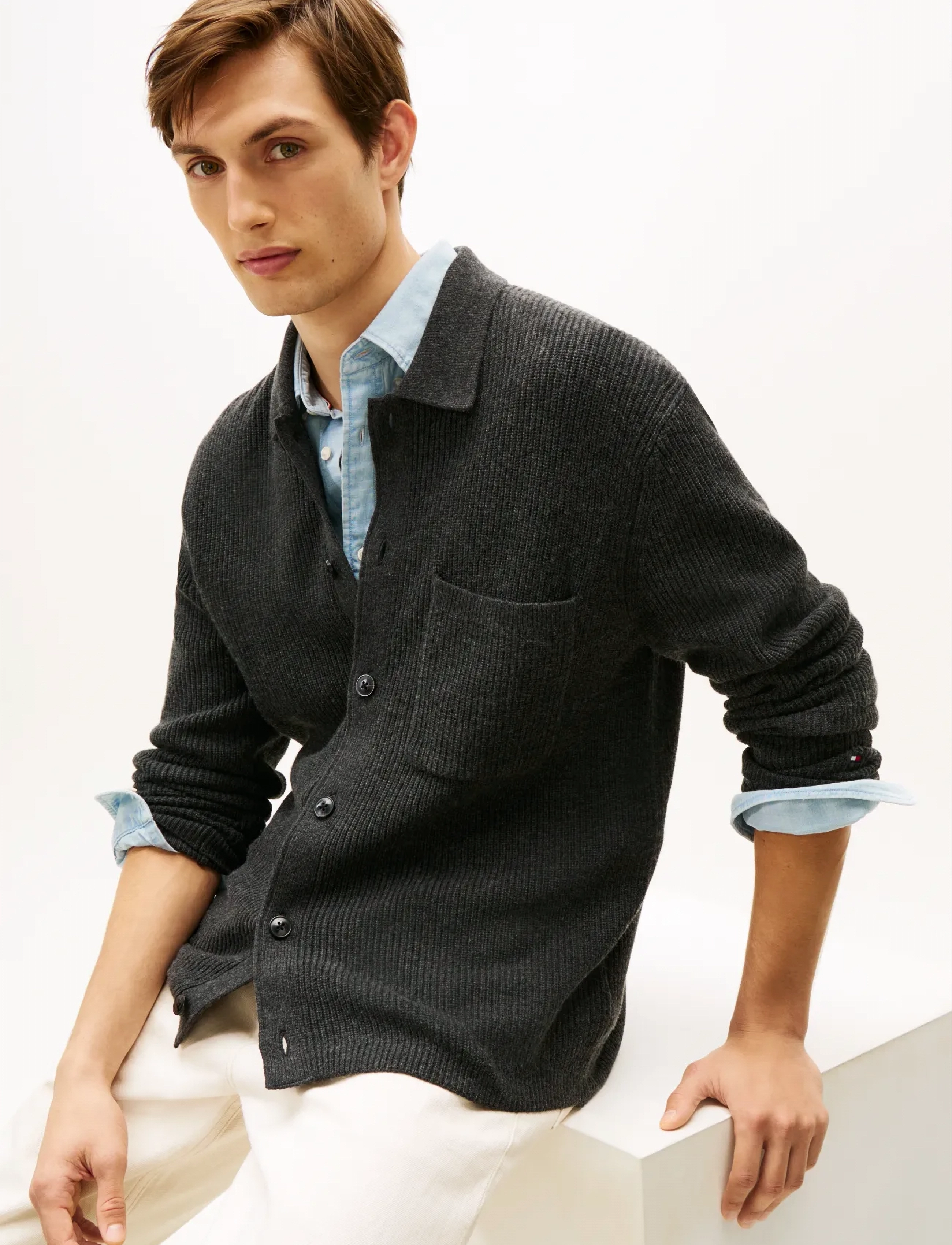 Fisherman Rib Coach Jacket 5