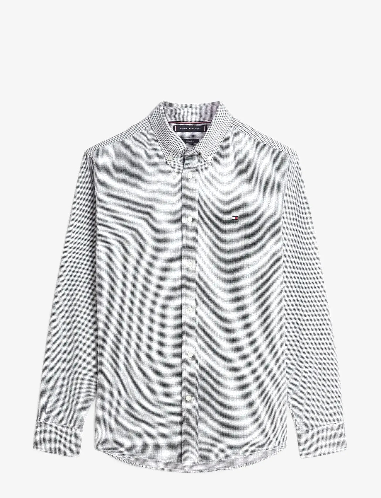 Tommy Hilfiger - DOBBY STRUCTURE RF SHIRT - casual skjortor - aegean sea - 1