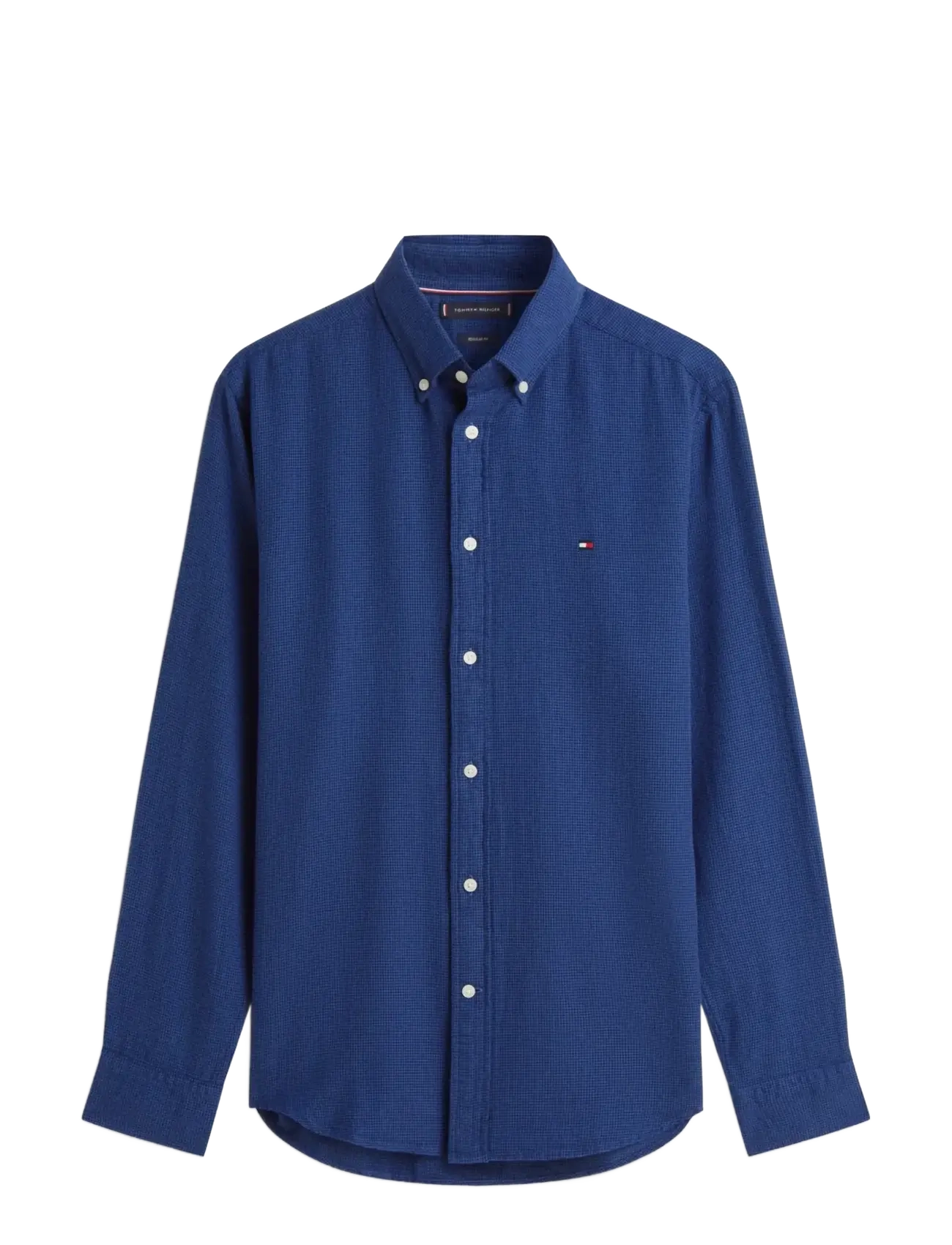 DOBBY STRUCTURE RF SHIRT - CARBON NAVY