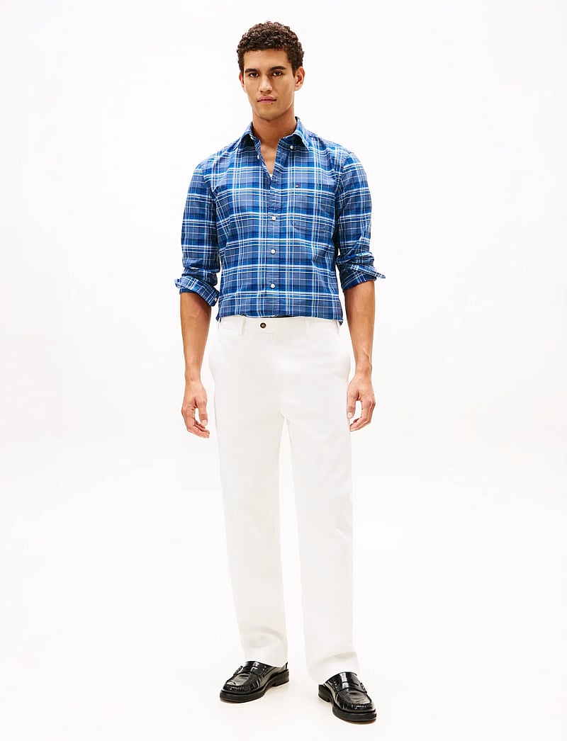 Tommy Hilfiger - OXFORD HERITAGE PLAID RF SHIRT - oxford skjorter - aegean sea check - 2