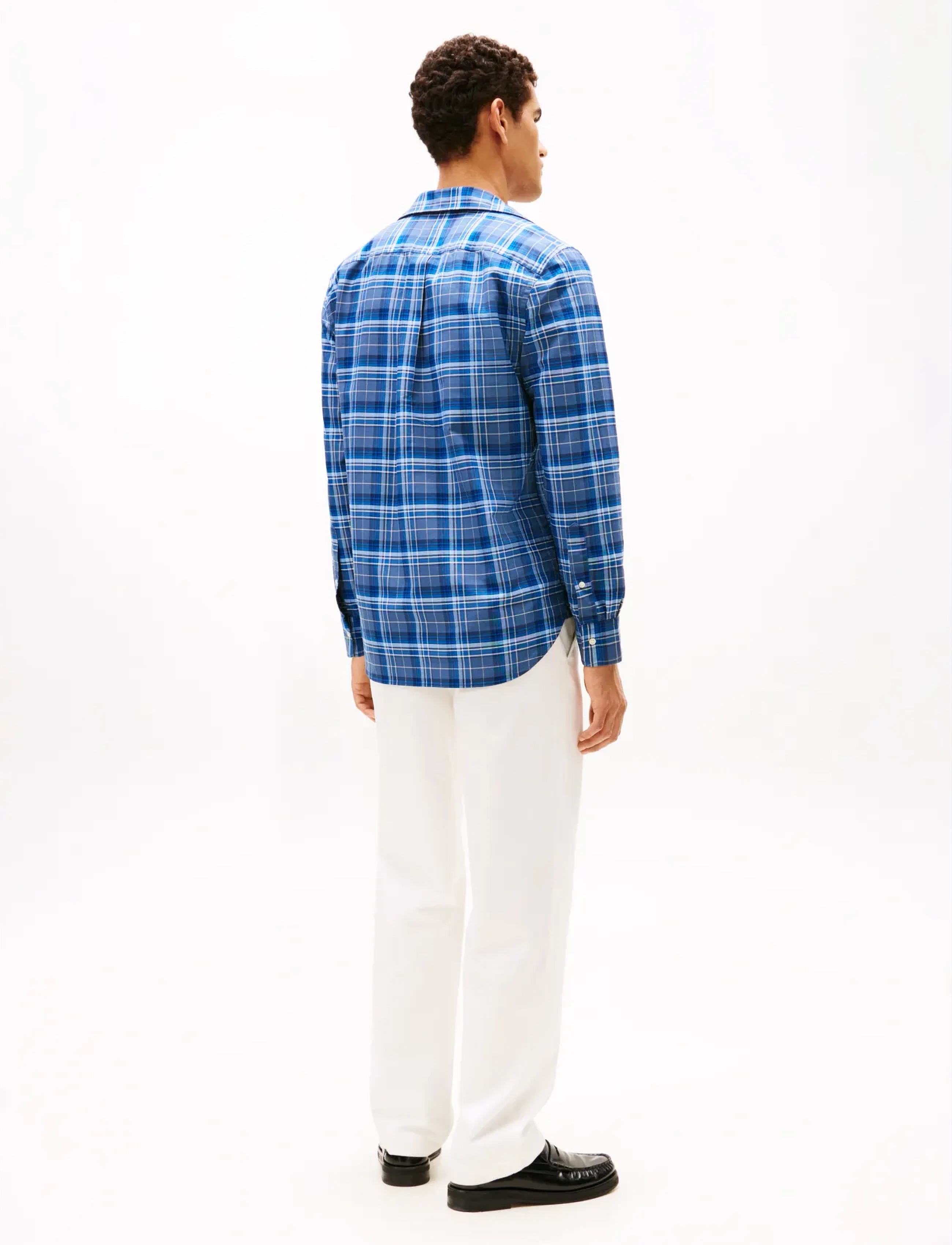 Tommy Hilfiger - OXFORD HERITAGE PLAID RF SHIRT - oxford-skjortor - aegean sea   check - 3