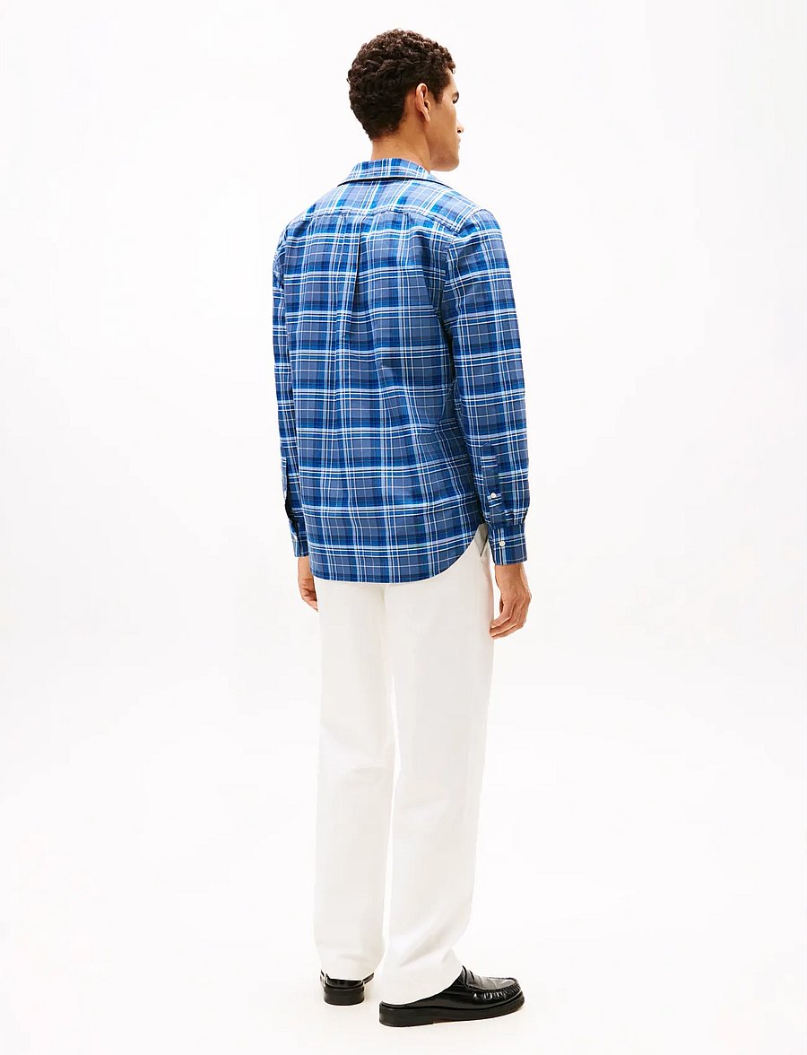 Tommy Hilfiger - OXFORD HERITAGE PLAID RF SHIRT - chemises oxford - aegean sea check - 3
