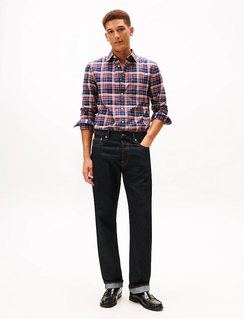 Tommy Hilfiger - OXFORD HERITAGE PLAID RF SHIRT - oxford-skjortor - pitch blue check - 2