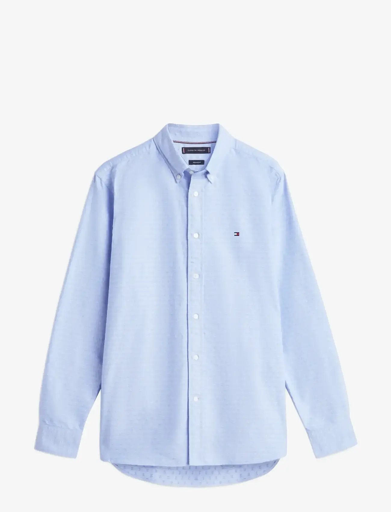 Tommy Hilfiger - OXFORD DOBBY RF SHIRT - oxford shirts - shirt blue   allover - 1