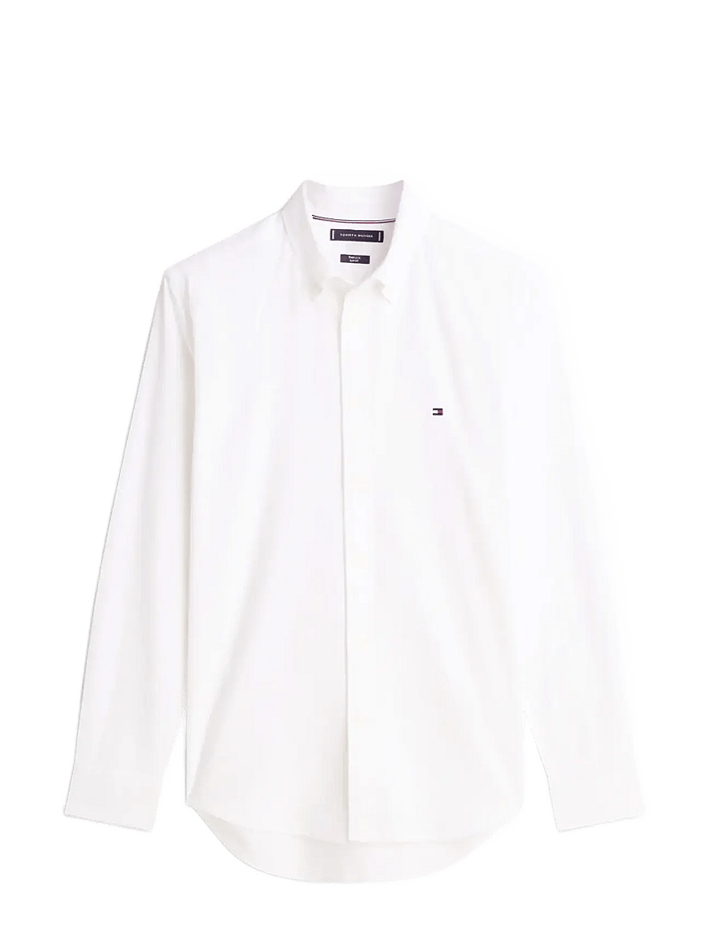 Tommy Hilfiger - FLEX DOBBY SF SHIRT - casual skjorter - white - 1