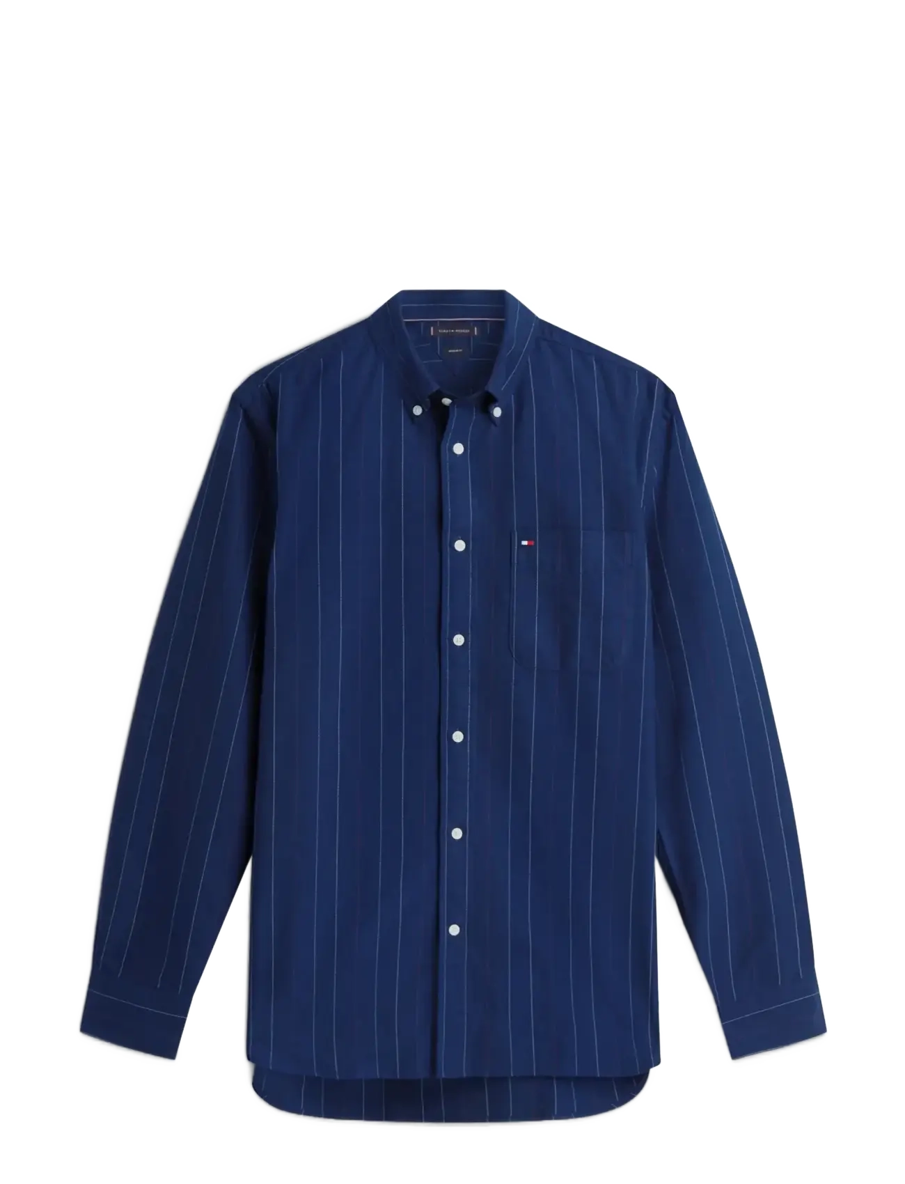 Tommy Hilfiger HERITAGE OXFORD PIN STRIPE SHIRT - Avslappede skjorter - PREPPY NAVY / navy