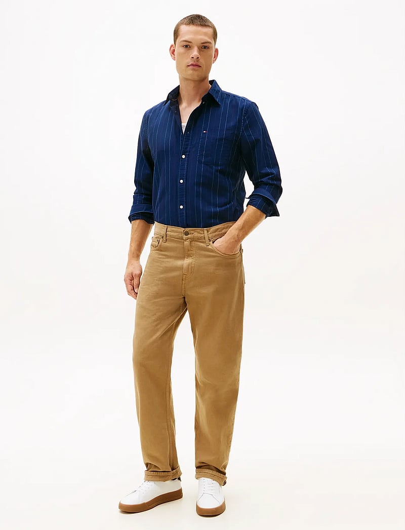 Tommy Hilfiger - HERITAGE OXFORD PIN STRIPE SHIRT - oxford-skjortor - preppy navy - 2