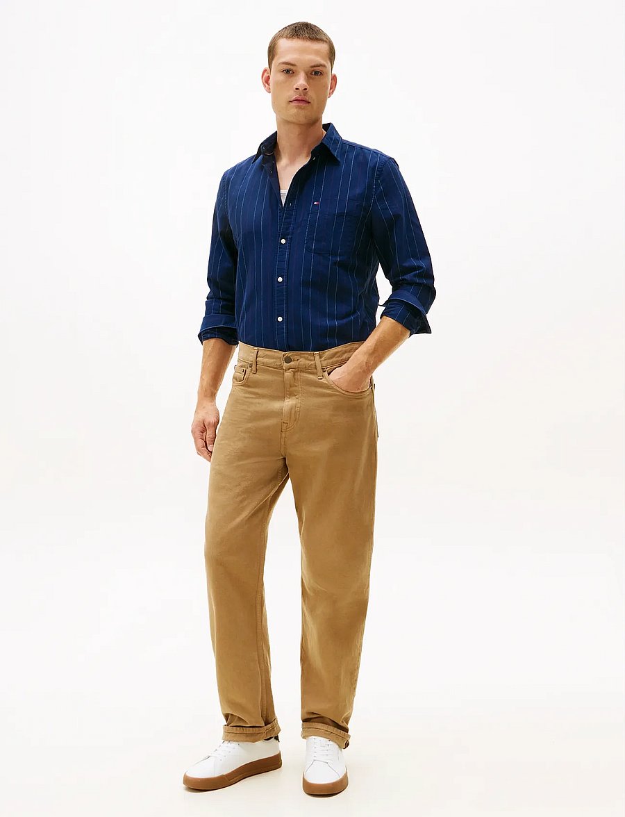 Tommy Hilfiger - HERITAGE OXFORD PIN STRIPE SHIRT - oxford skjorter - preppy navy - 2