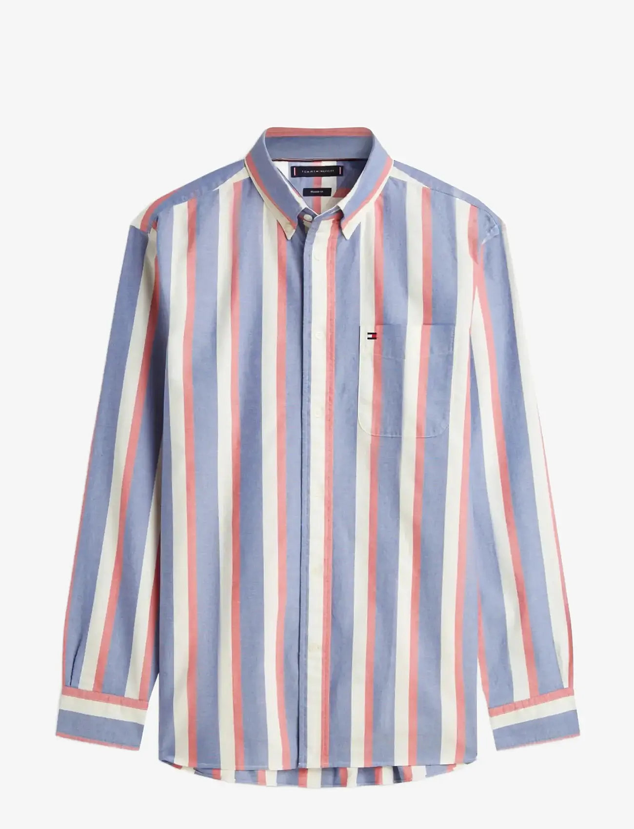 Tommy Hilfiger - HERITAGE OXFORD ICON STP SHIRT - oxford-hemden - wedge blue   multi stripe - 1