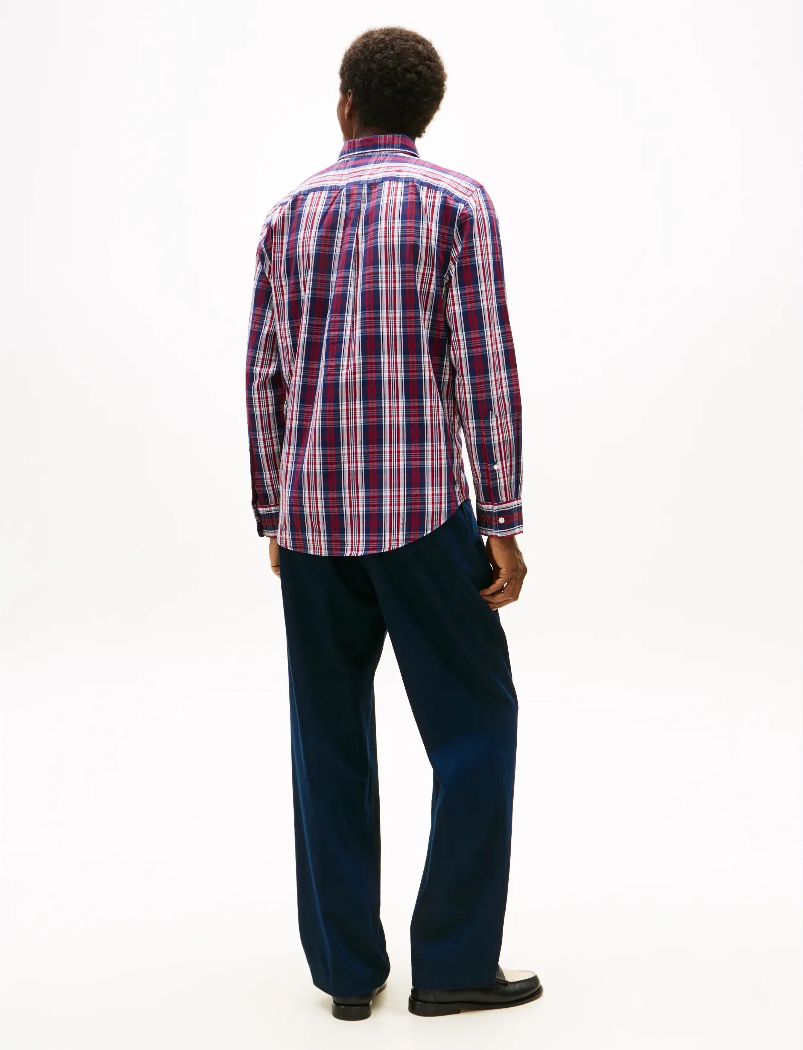Tommy Hilfiger - FLEX POPLIN MEDIUM CHECK SHIRT - chemises à carreaux - preppy navy   check - 3