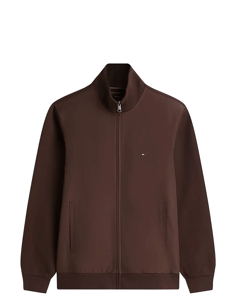 Tommy Hilfiger - ESSENTIAL INTECHNO MIX ZIP THRU - nach anlass kaufen - chocolate - 1