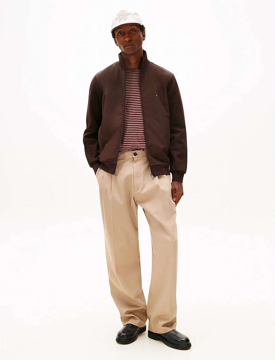 Tommy Hilfiger - ESSENTIAL INTECHNO MIX ZIP THRU - truien - chocolate - 2