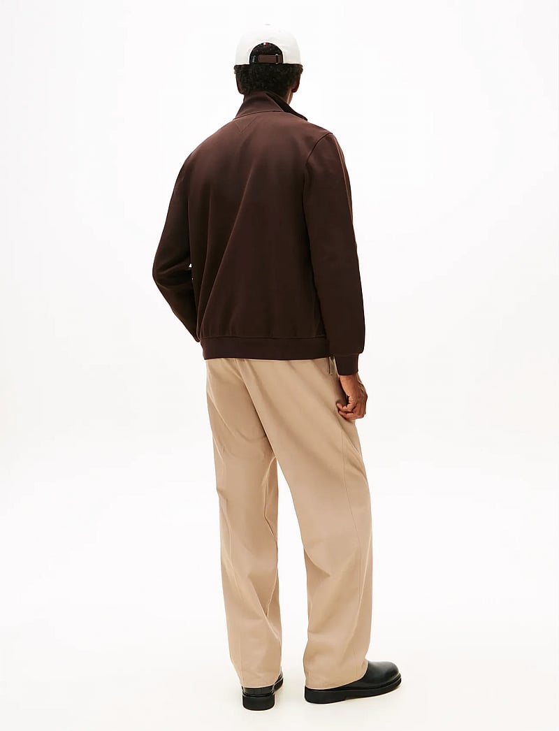 Tommy Hilfiger - ESSENTIAL INTECHNO MIX ZIP THRU - nach anlass kaufen - chocolate - 3