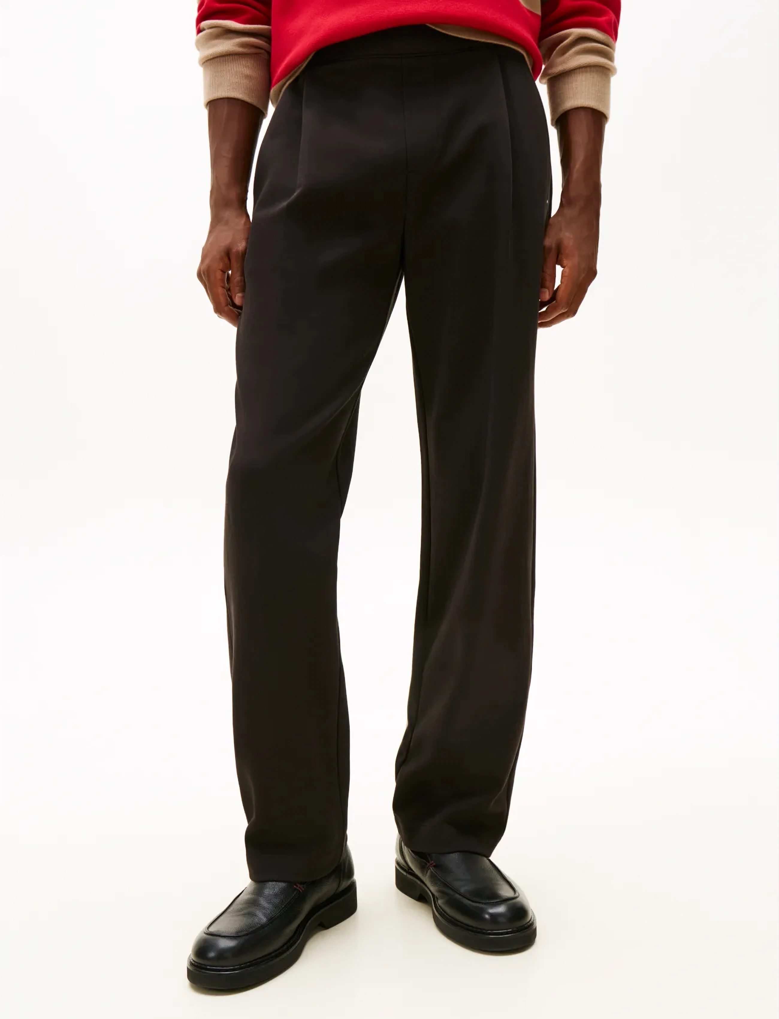 Tommy Hilfiger ESSENTIAL INTECHNO SWEATPANT - Preppy - BLACK / black