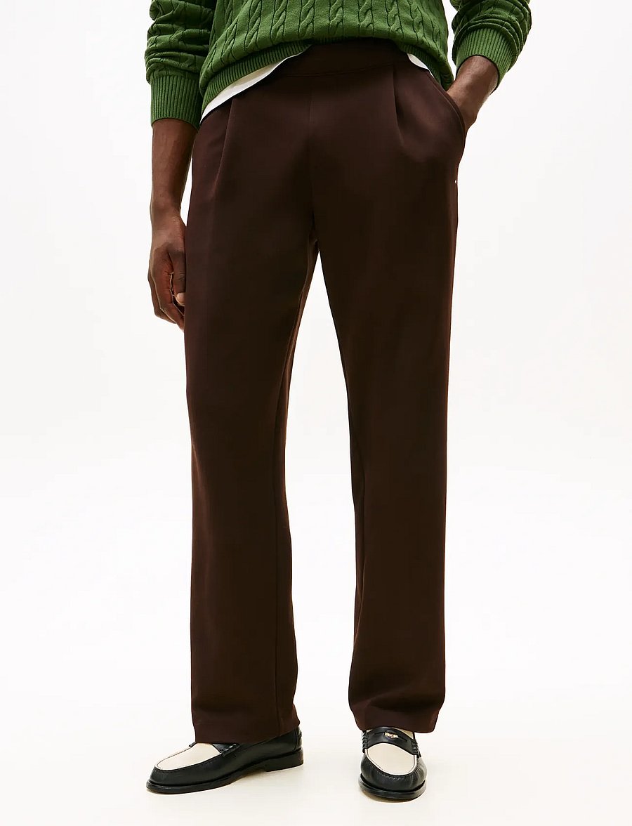 Tommy Hilfiger - ESSENTIAL INTECHNO SWEATPANT - osta olukorra järgi - chocolate - 0