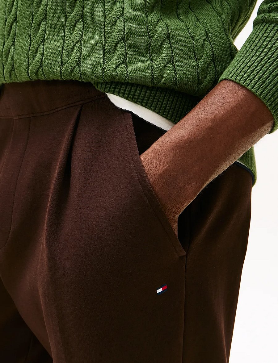 Tommy Hilfiger - ESSENTIAL INTECHNO SWEATPANT - osta olukorra järgi - chocolate - 4