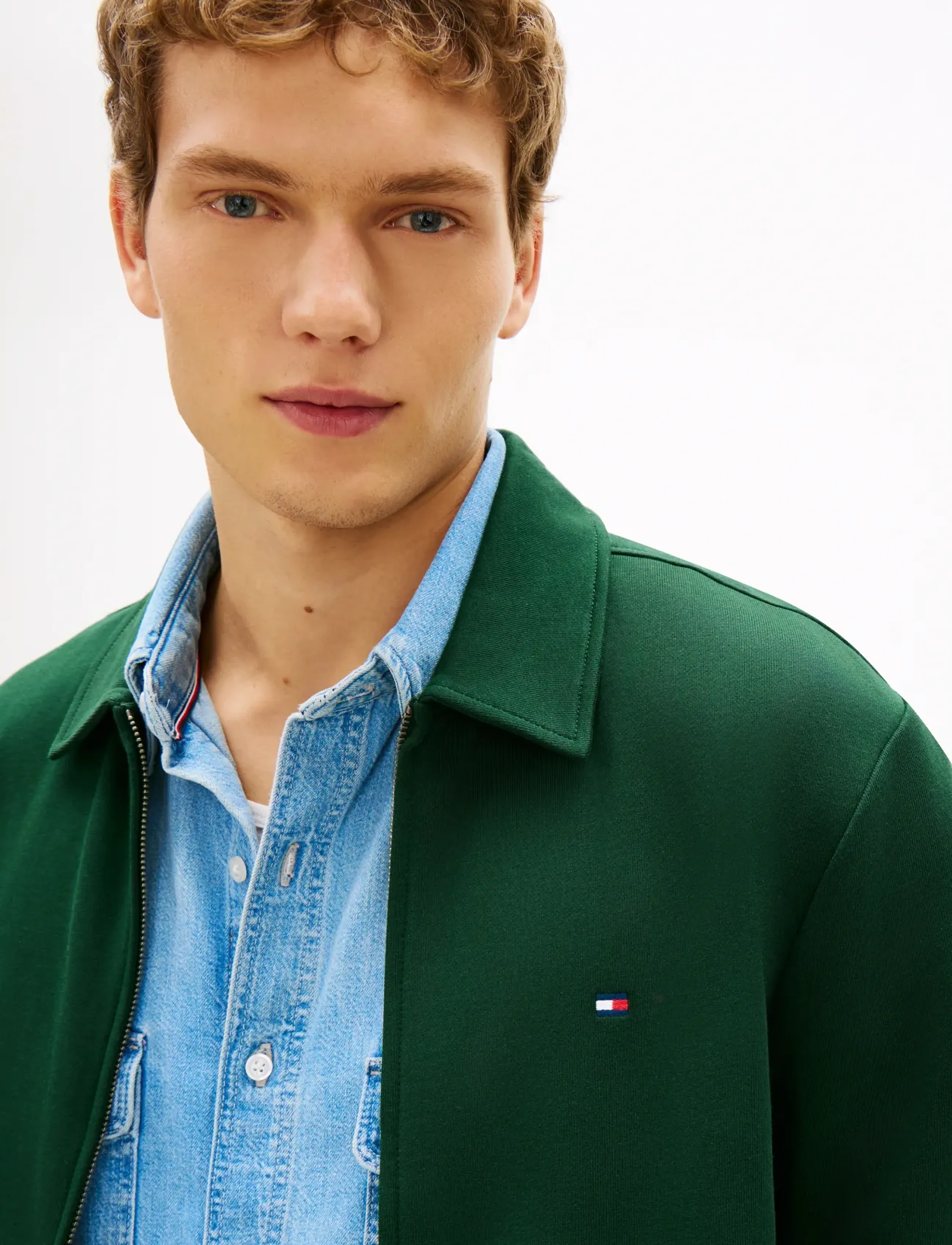Tommy Hilfiger - ESSENTIAL TERRY IVY JACKET - forårsjakker - nocturnal green - 4