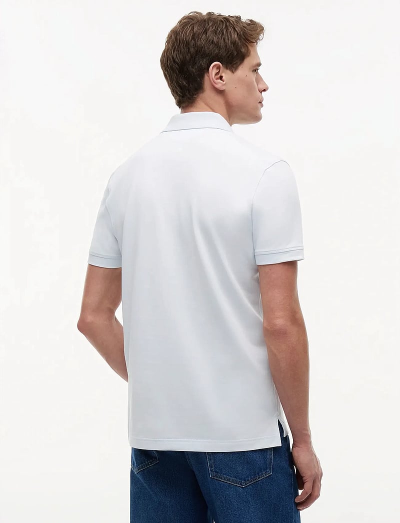 Tommy Hilfiger - DC PERFORMANCE ZIP POLO - kortärmade pikéer - breezy blue white - 2