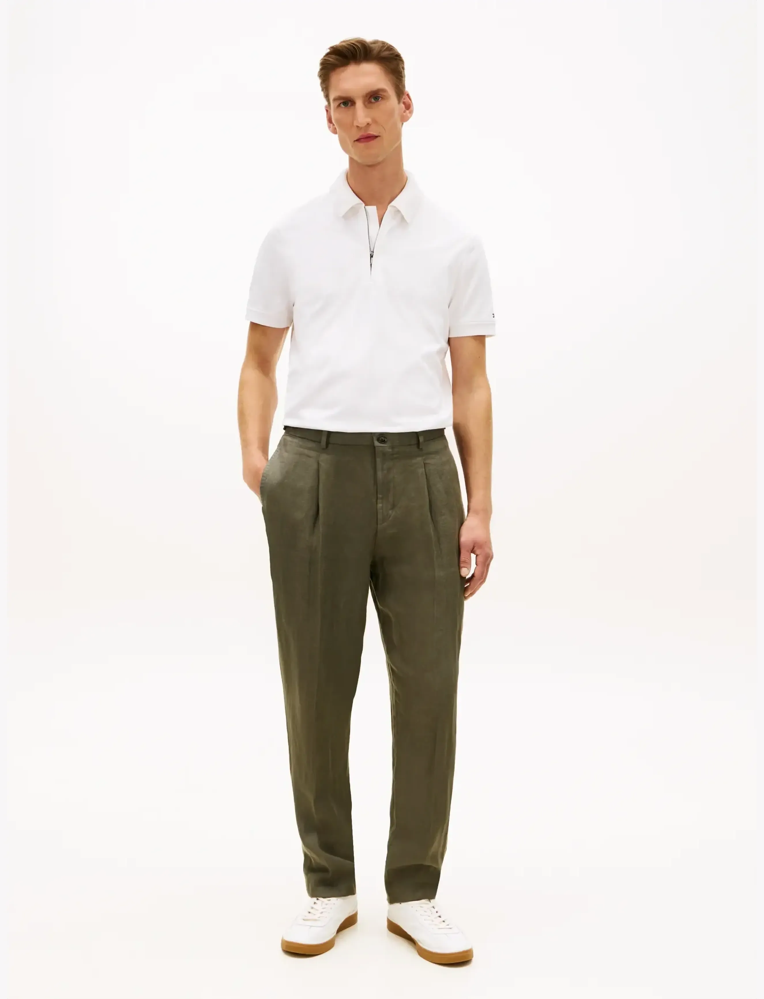 Dc Performance Zip Polo 3