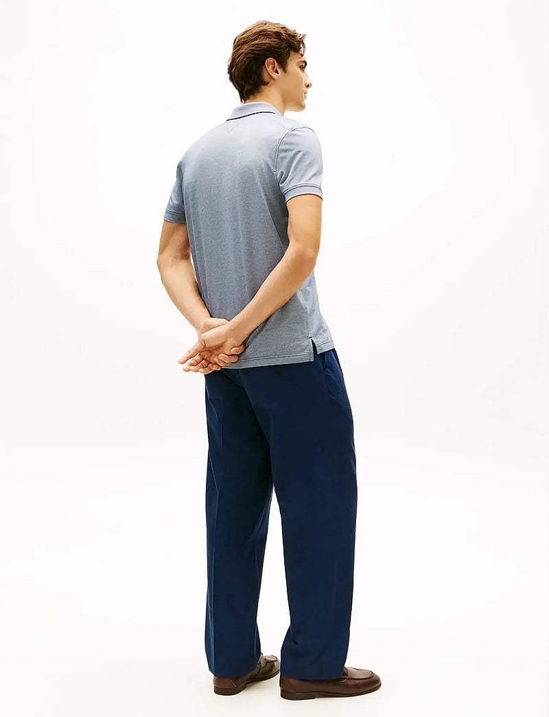 Tommy Hilfiger - DC PERFORMANCE ZIP POLO - kortärmade pikéer - navy iris white - 2