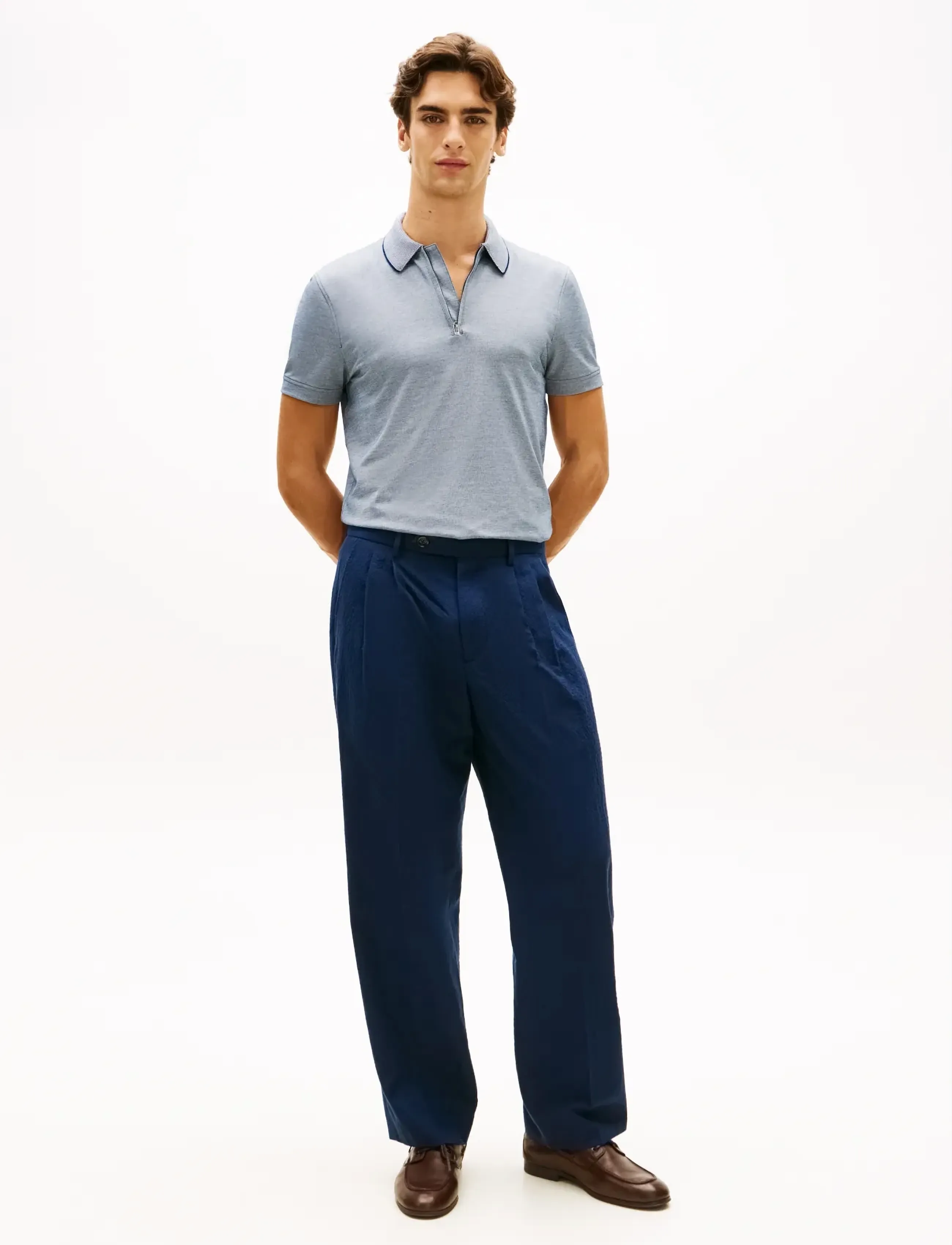 Dc Performance Zip Polo 3