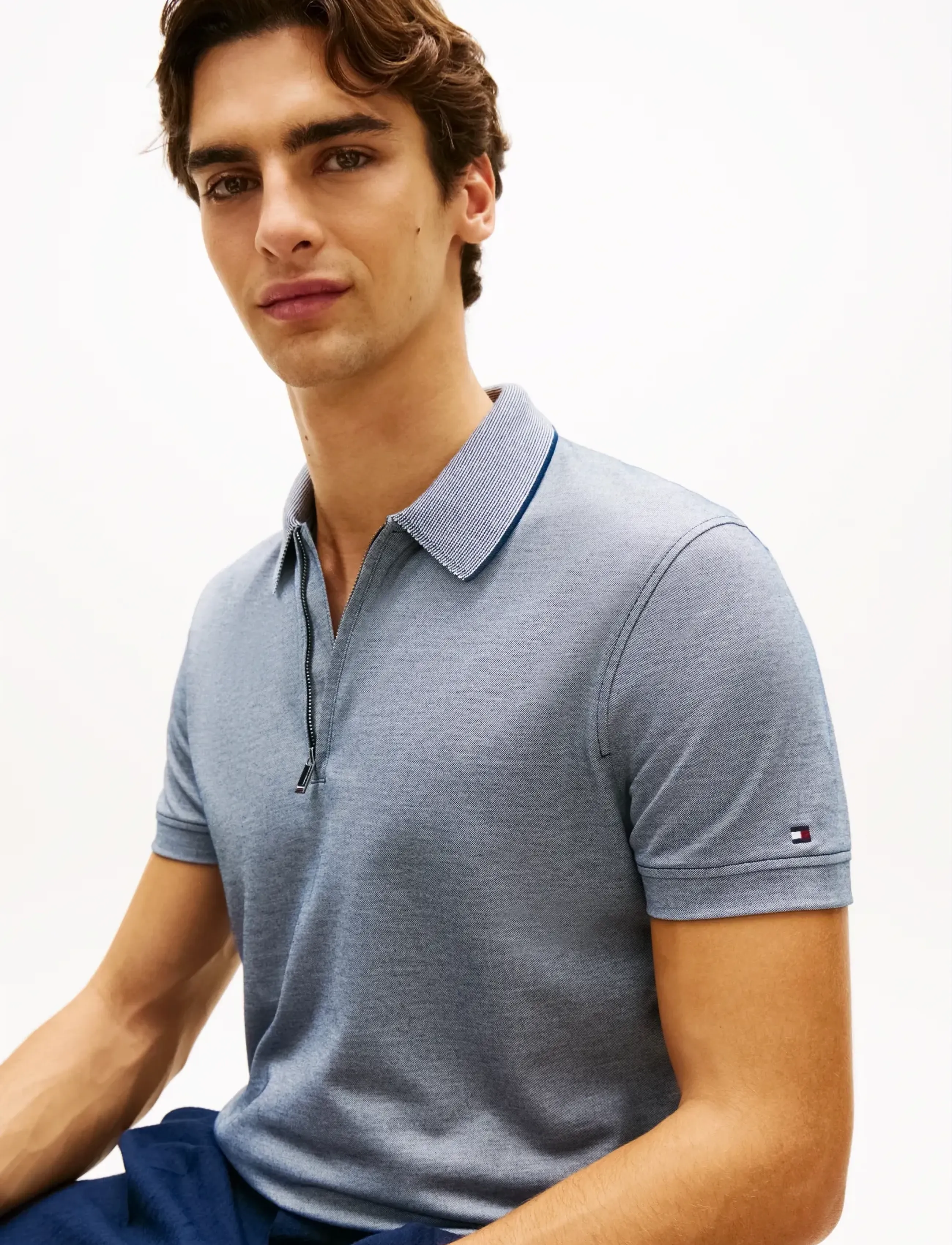 Dc Performance Zip Polo 4