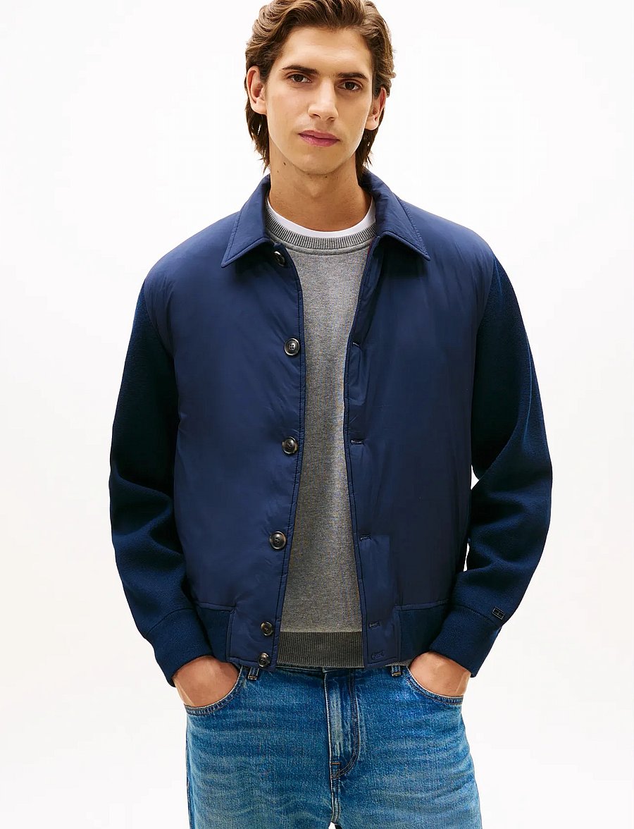 Tommy Hilfiger - DC MIX MEDIA JACKET - tunna jackor - dark night navy - 0