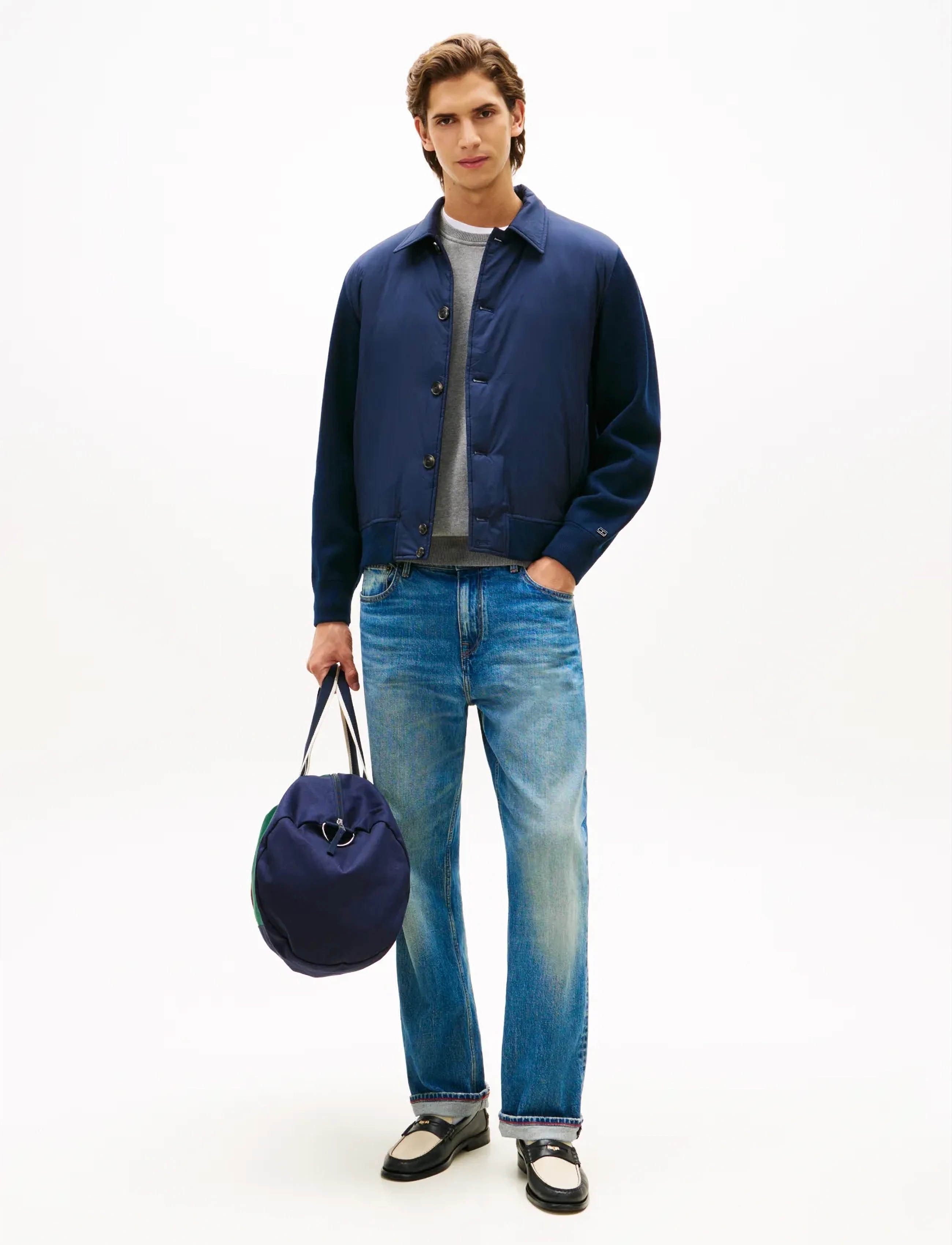 Tommy Hilfiger - DC MIX MEDIA JACKET - leichte jacken - dark night navy - 2