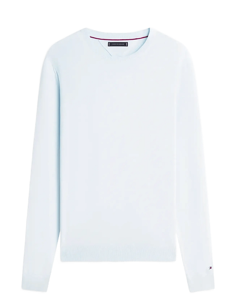 Tommy Hilfiger - DC COTTON/LYOCELL CNECK - Ümmarguse kaelusega kudumid - breezy blue - 1