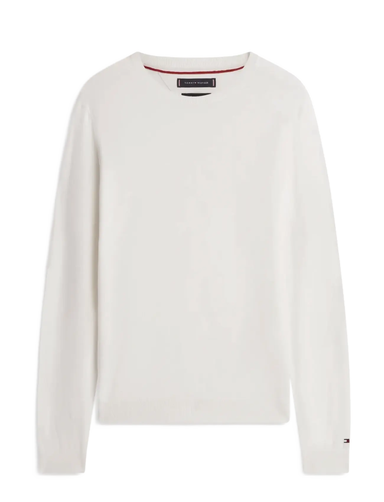 Tommy Hilfiger DC COTTON/LYOCELL CNECK - Tommy Hilfiger - IVORY / white