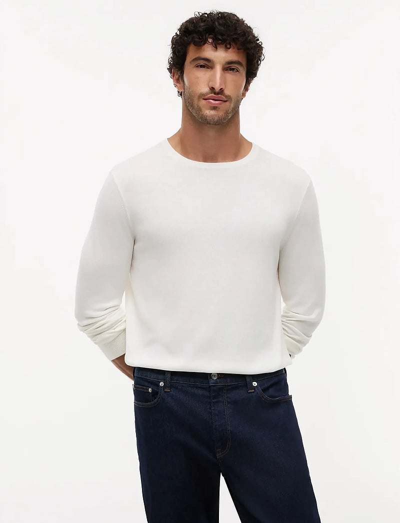 Tommy Hilfiger - DC COTTON/LYOCELL CNECK - rundhals - ivory - 0
