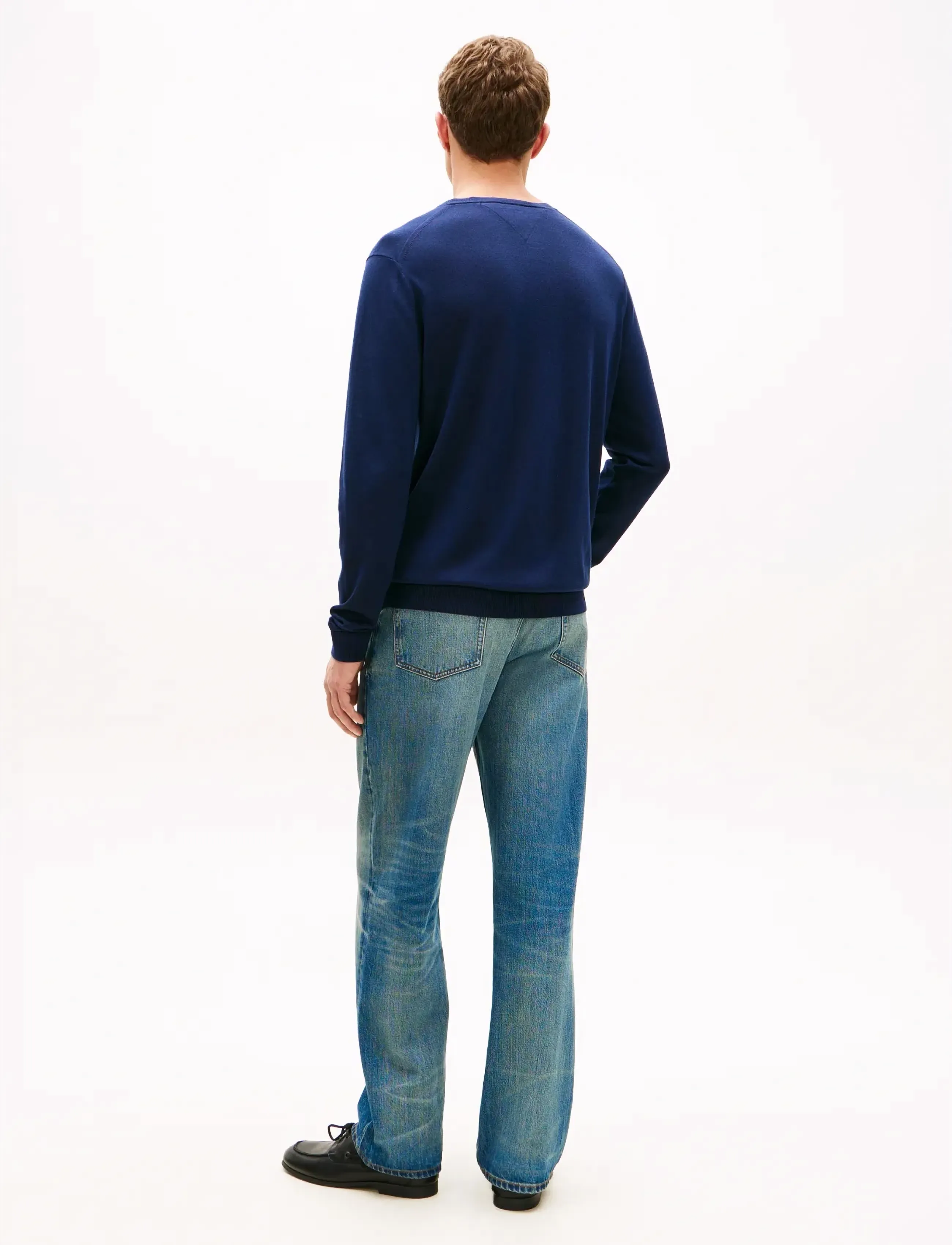 Tommy Hilfiger - DC COTTON/LYOCELL CNECK - round necks - navy iris - 2
