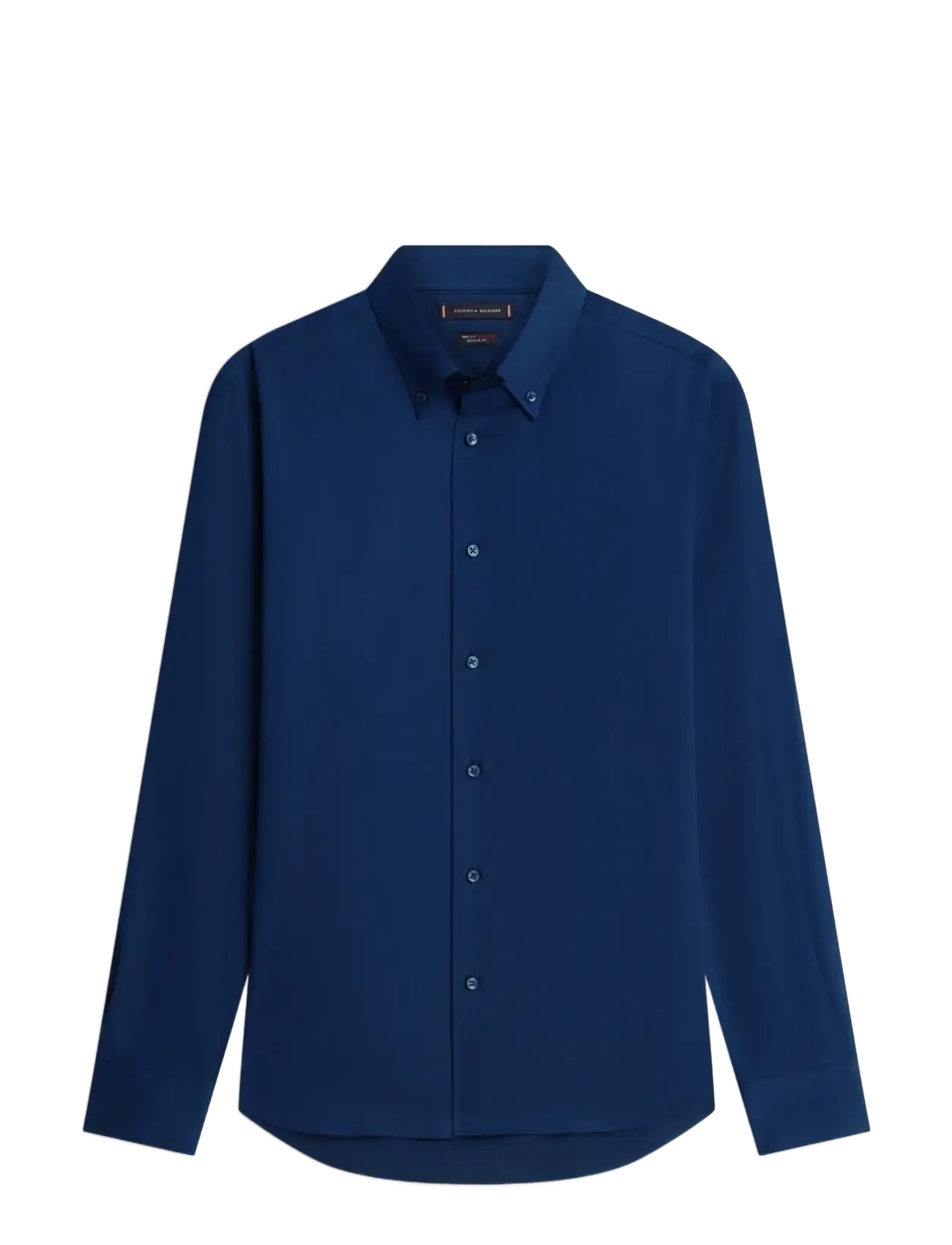 TOMMY HILFIGER Dc Flex Collar Bd Twill Shirt Navy - R/41 - Herren