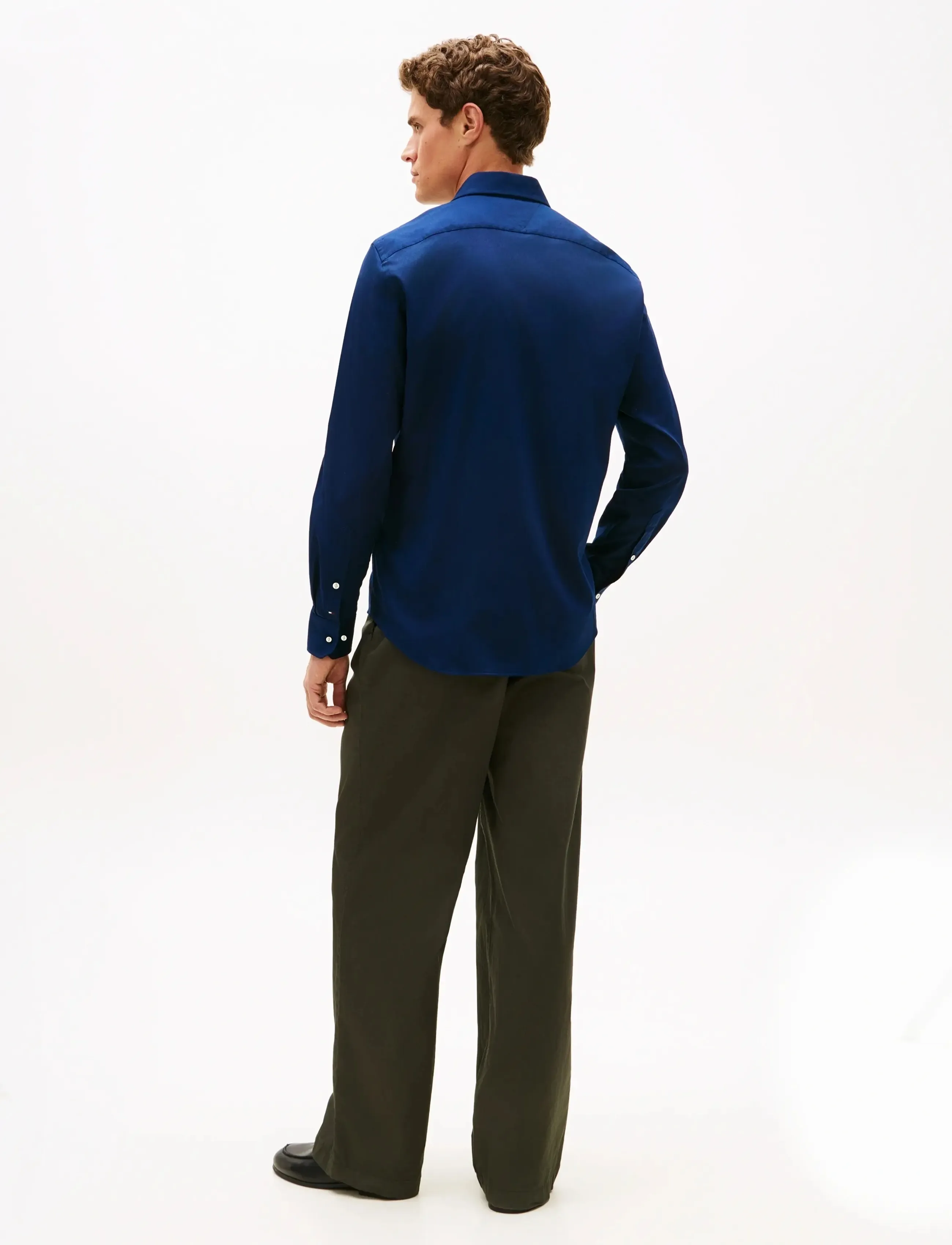 Tommy Hilfiger - DC FLEX COLLAR BD TWILL SHIRT - oxford-skjortor - carbon navy - 2