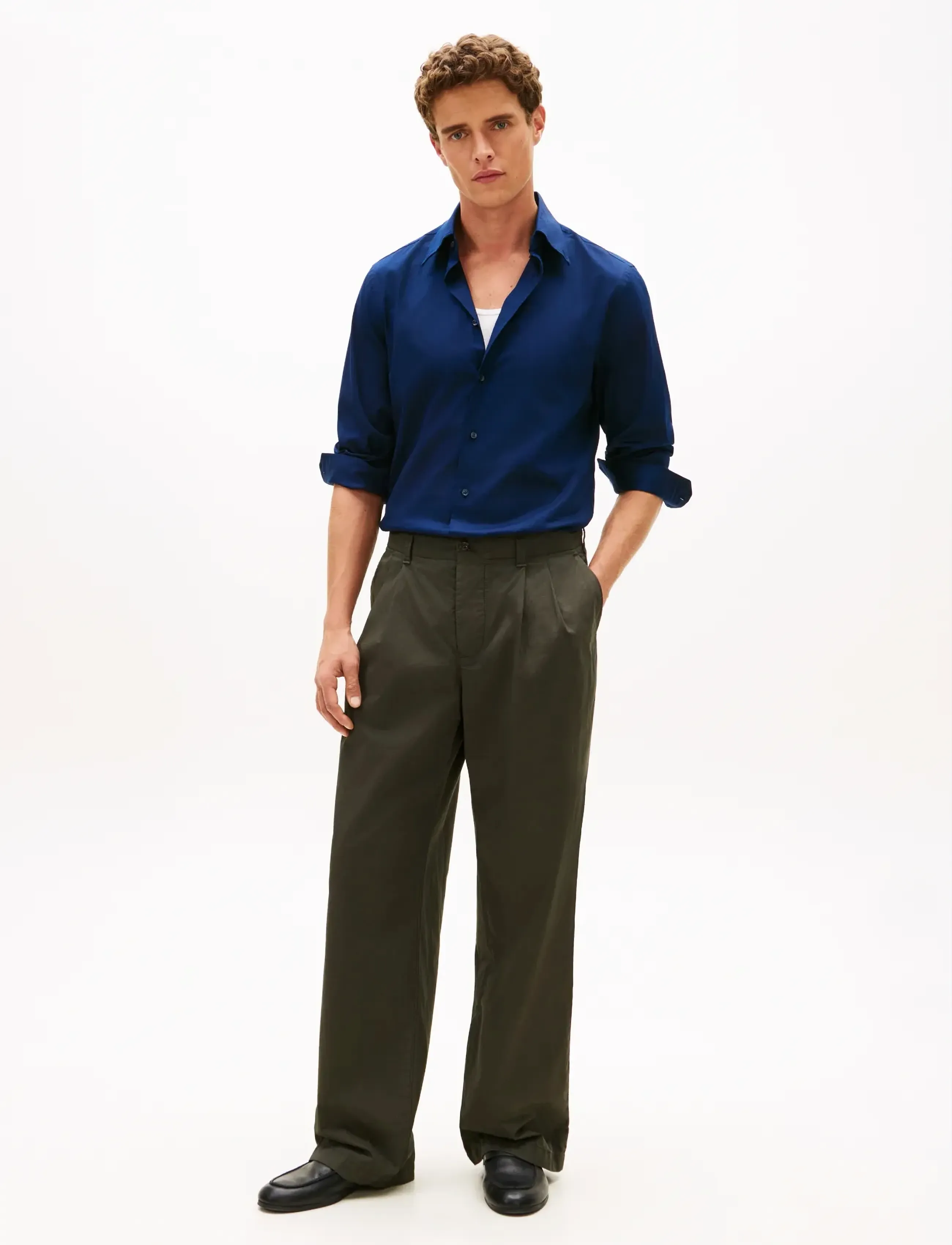 Tommy Hilfiger - DC FLEX COLLAR BD TWILL SHIRT - oxford-hemden - carbon navy - 3