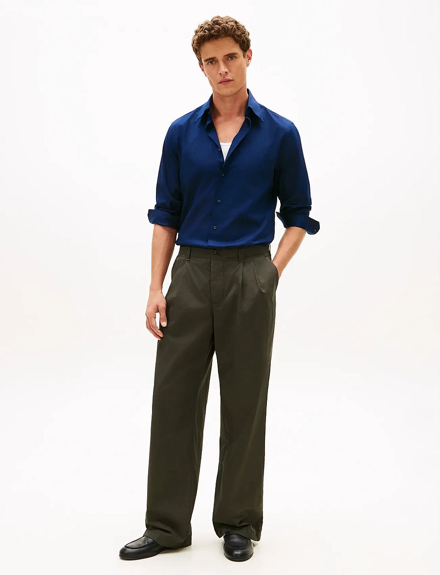 Tommy Hilfiger - DC FLEX COLLAR BD TWILL SHIRT - chemises oxford - carbon navy - 3