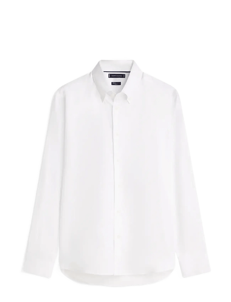 Tommy Hilfiger - DC FLEX COLLAR BD TWILL SHIRT - oxford-skjortor - white - 1