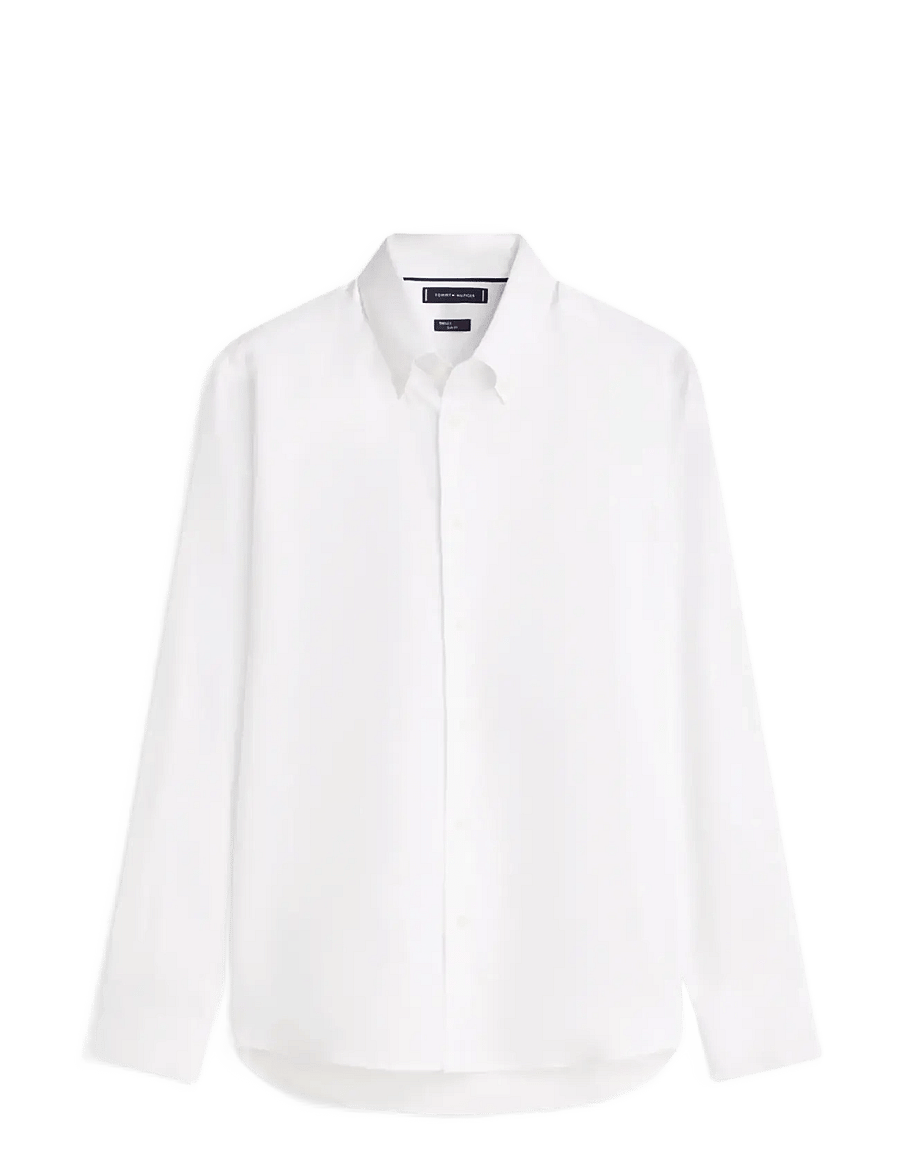 Tommy Hilfiger - DC FLEX COLLAR BD TWILL SHIRT - oxford overhemden - white - 1