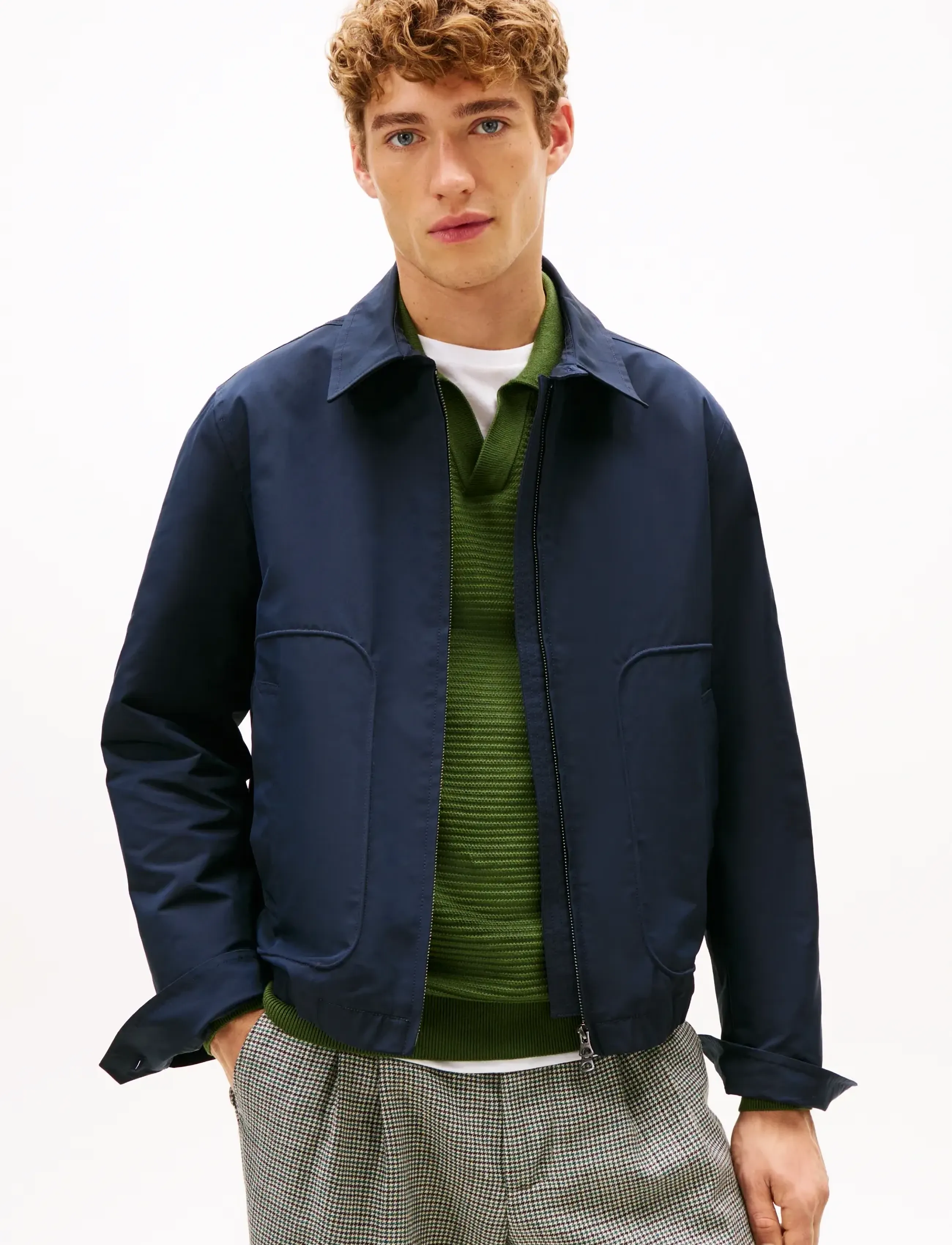 Tommy Hilfiger IVY JACKET - Joped - DESERT SKY / navy