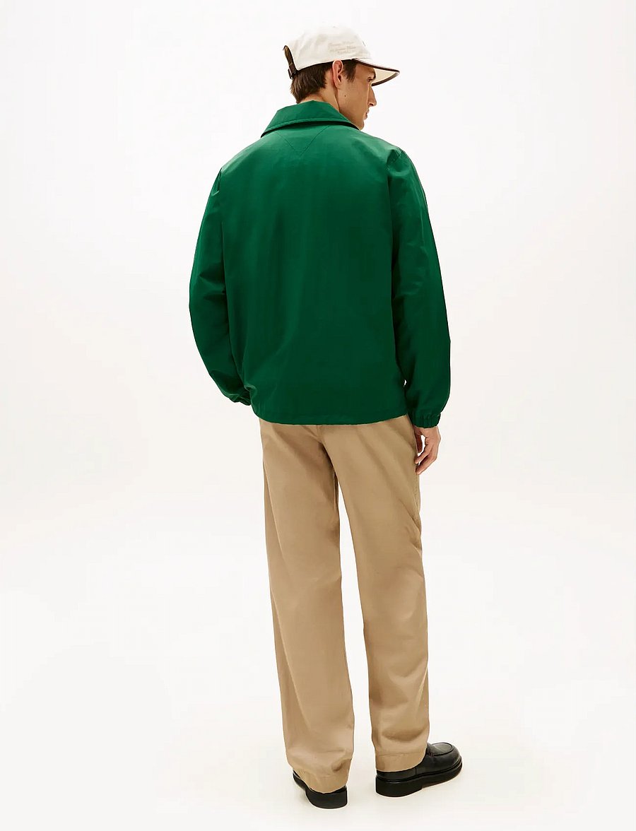 Tommy Hilfiger - RACING COACH JACKET - varsity-jacken - darkened emerald - 3
