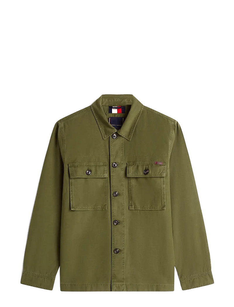 Tommy Hilfiger - GMD UTILITY SHIRT JACKET - Õhukesed jakid - arctic spruce - 1