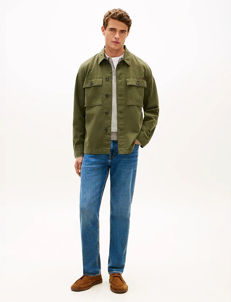 Tommy Hilfiger - GMD UTILITY SHIRT JACKET - Õhukesed jakid - arctic spruce - 2