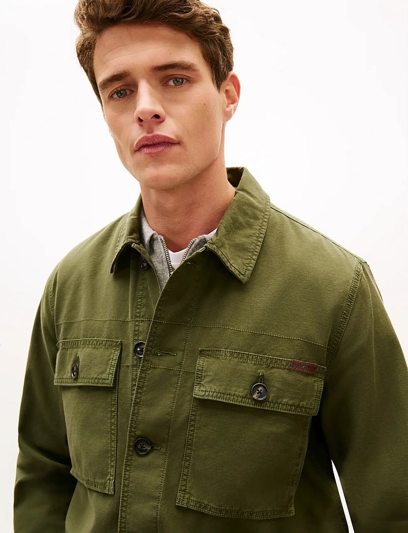 Tommy Hilfiger - GMD UTILITY SHIRT JACKET - Õhukesed jakid - arctic spruce - 4