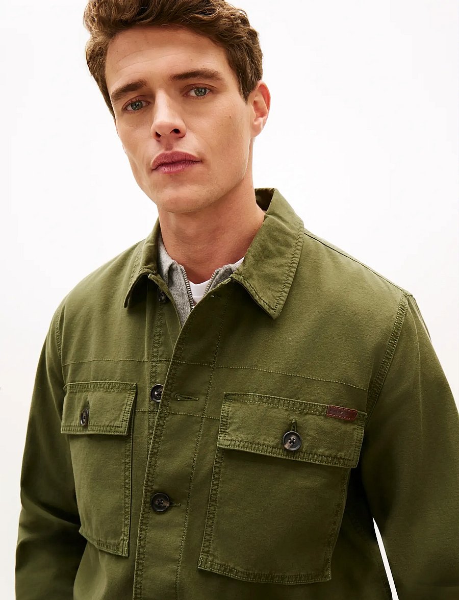 Tommy Hilfiger - GMD UTILITY SHIRT JACKET - forårsjakker - arctic spruce - 4