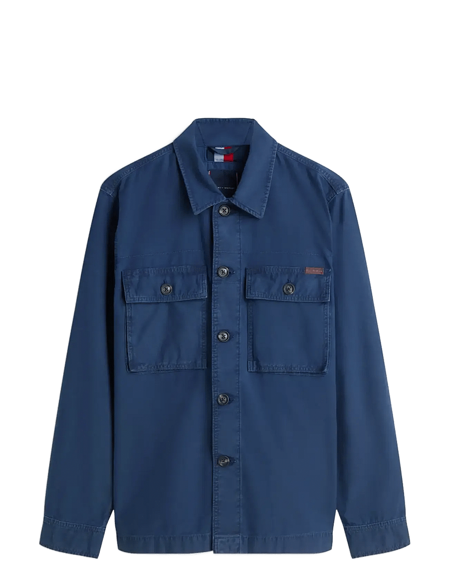 Tommy Hilfiger - GMD UTILITY SHIRT JACKET - kevadjoped - dark night navy - 1