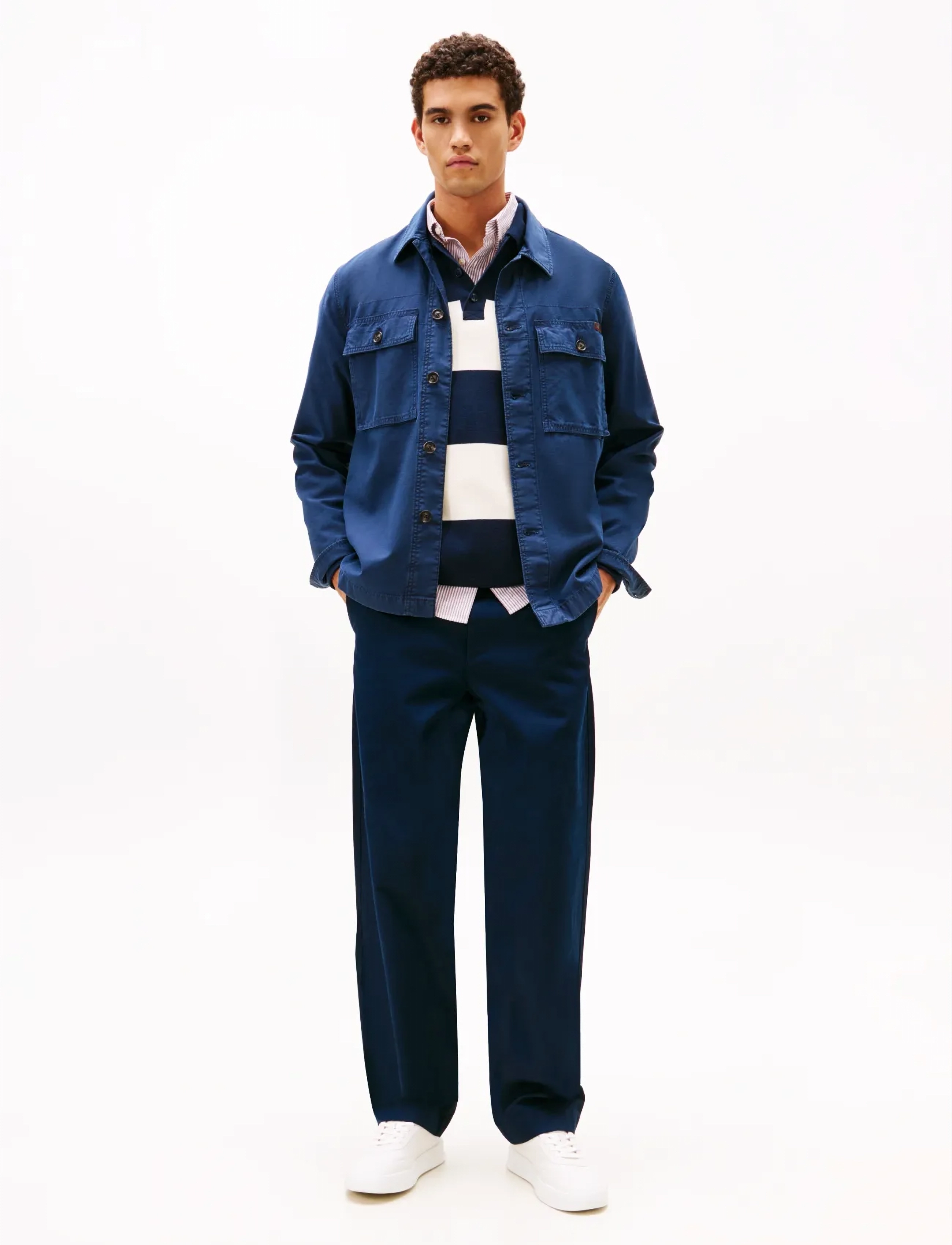 Tommy Hilfiger - GMD UTILITY SHIRT JACKET - kevadjoped - dark night navy - 2