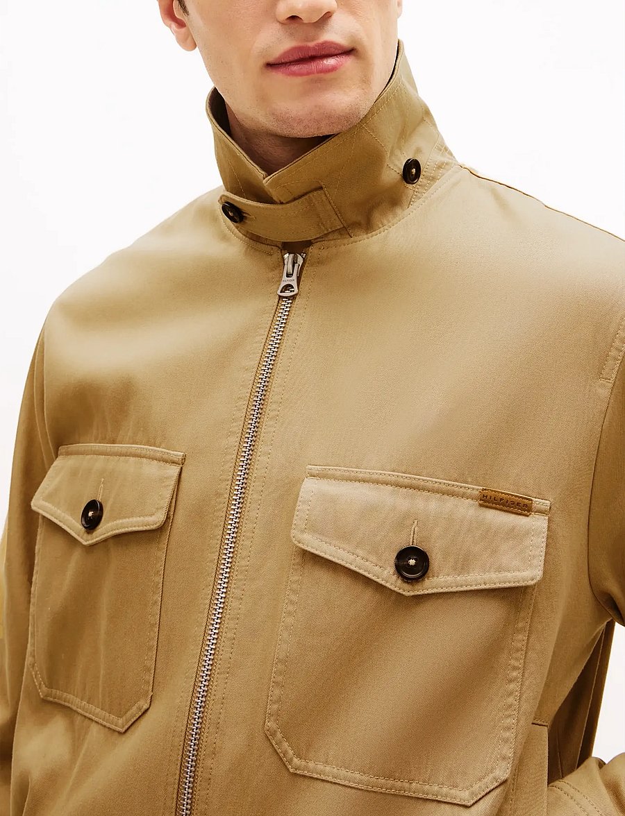 Tommy Hilfiger - MERC CO IVY JKT - leichte jacken - coastal taupe - 4